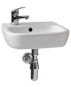 Pallet - 640 - 20 X Facile 40Cm Right Hand Basin470148 - RRP £599.8