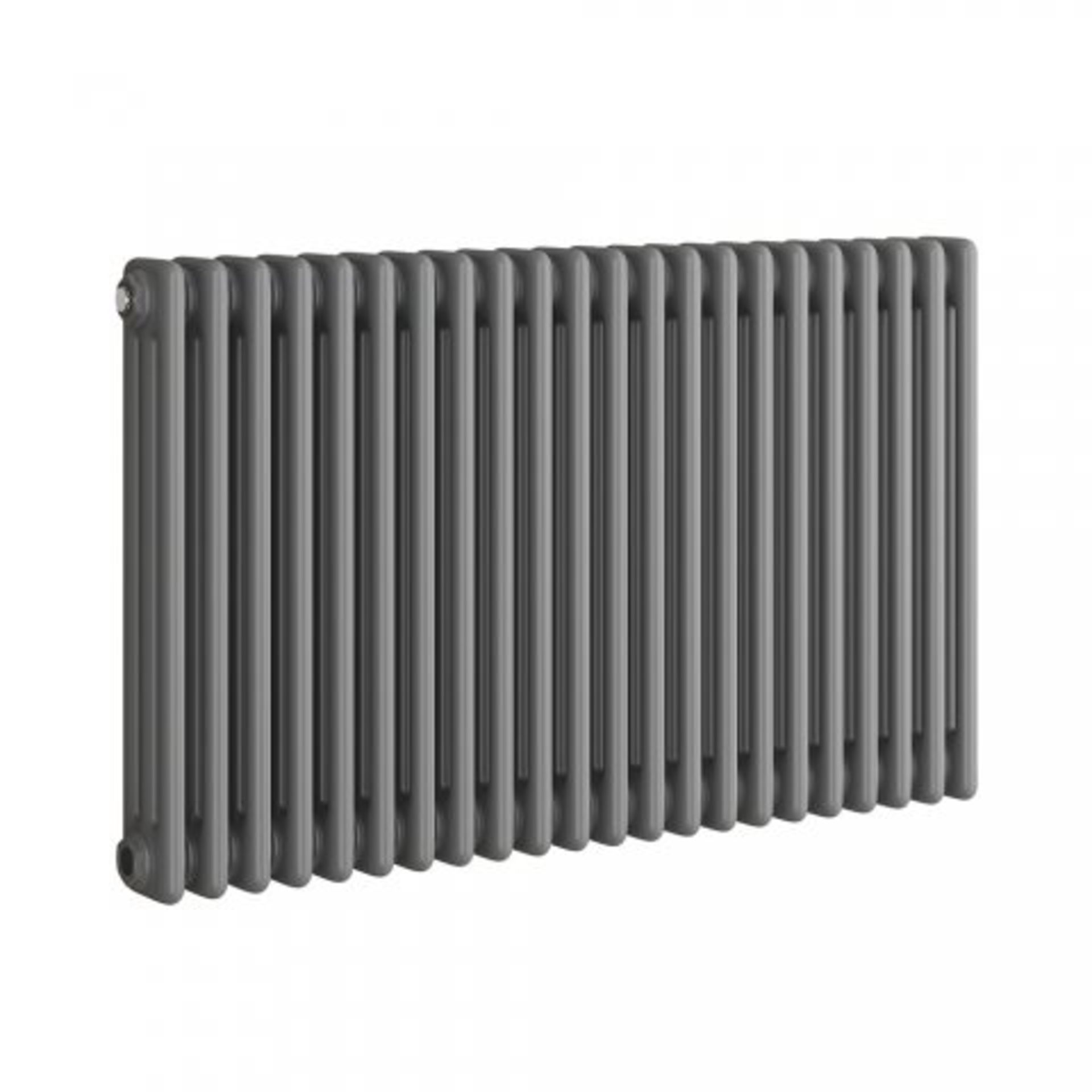 (I98) 600x1000mm Anthracite Triple Panel Horizontal Colosseum Traditional Radiator RRP £379.99 For