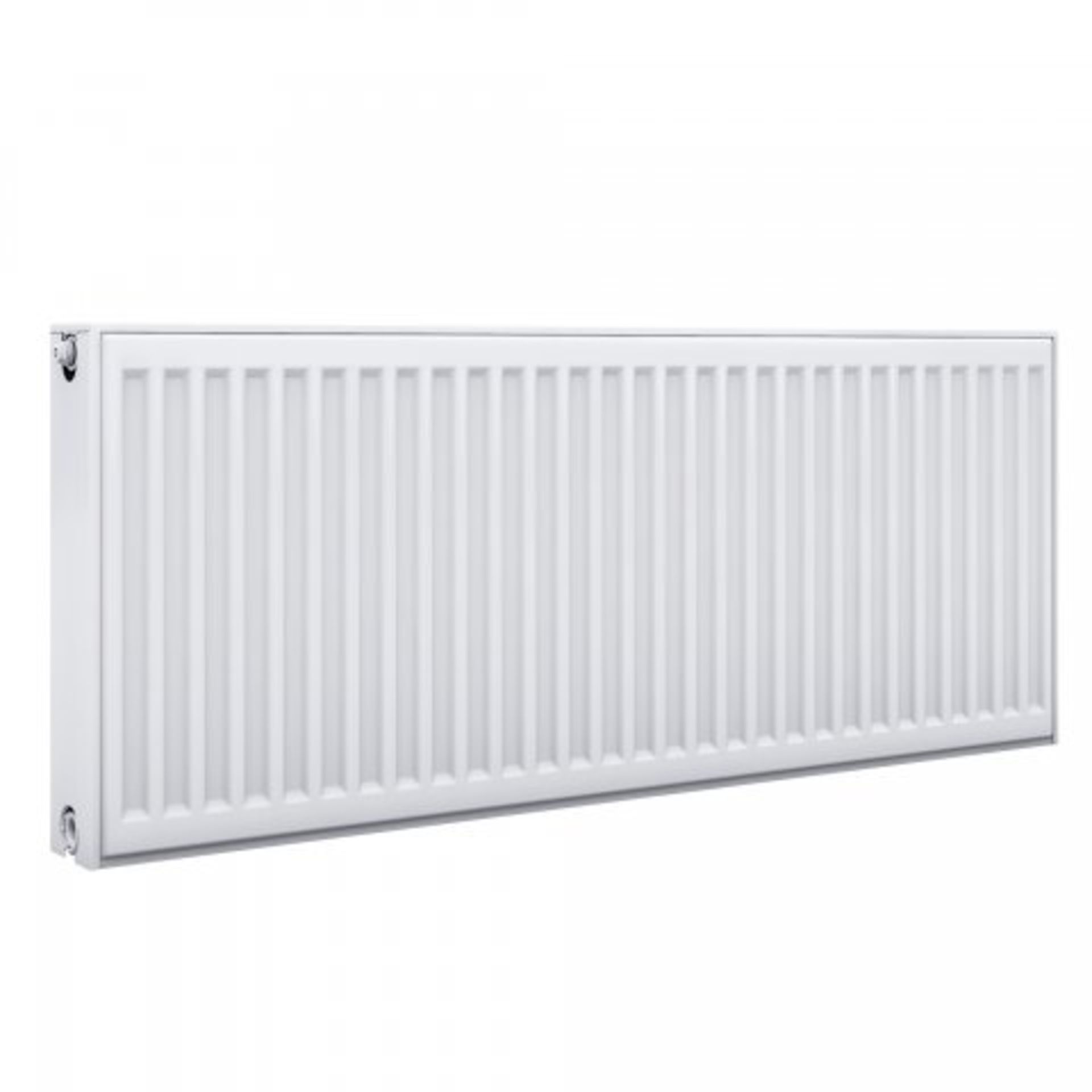 (I148) 600x1600mm White Vita Compact Horizontal Radiator K2. RRP £299.99. Our beautifully produced