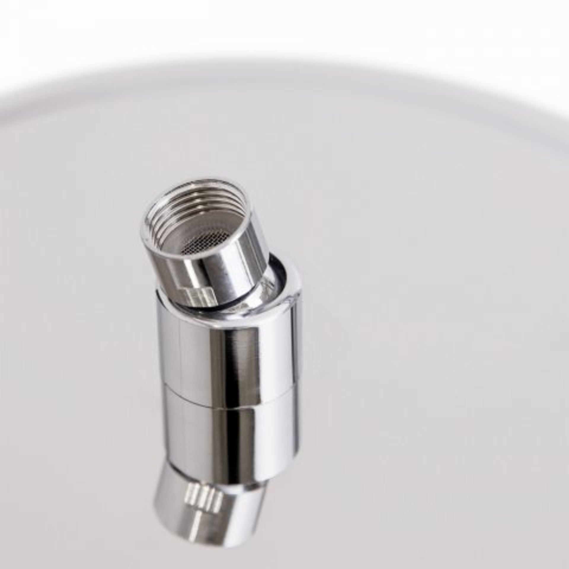 (V89) Round Exposed Thermostatic Mixer Shower Kit & Large Shower Head Designer Style Our - Image 6 of 7