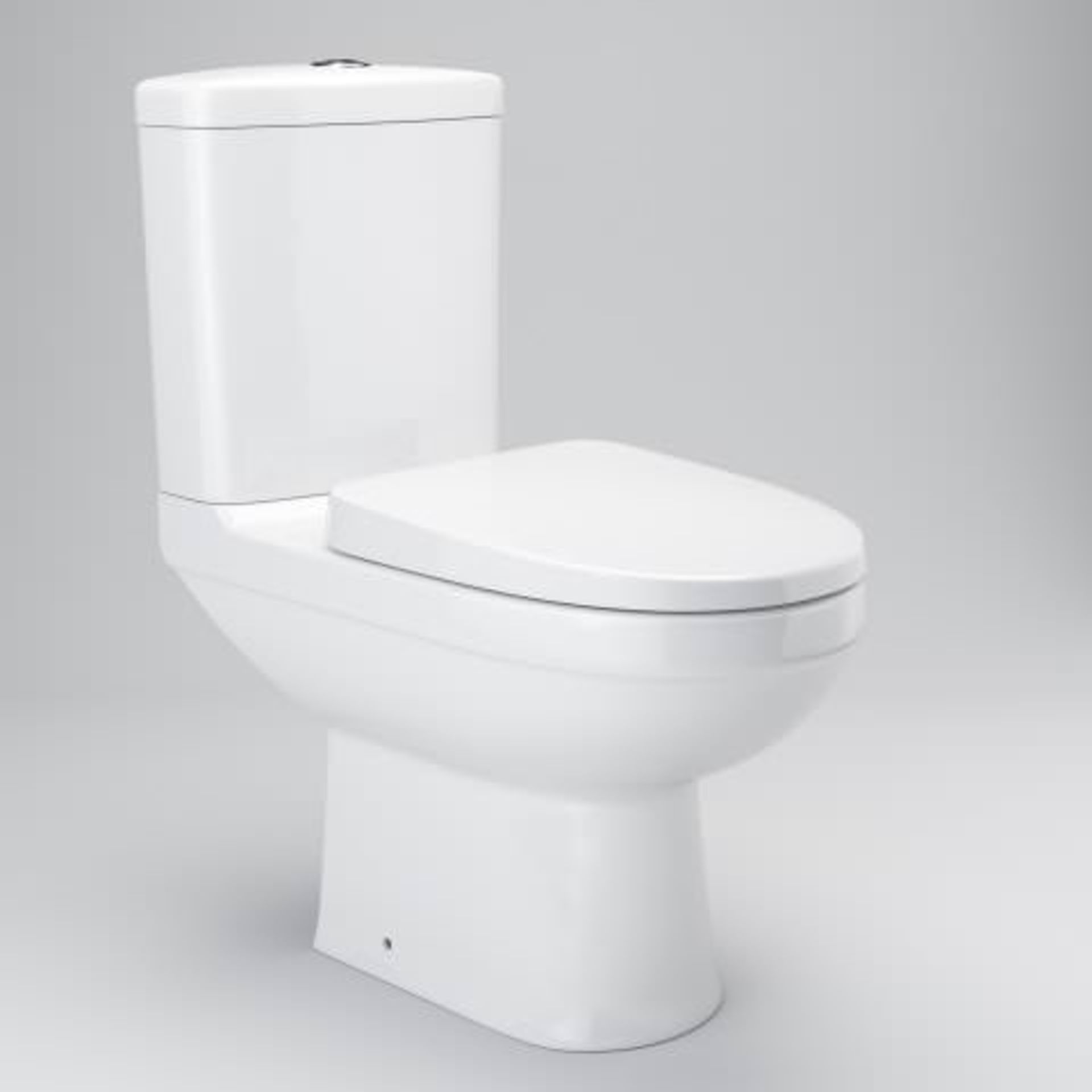 (I90) Sabrosa II Close Coupled Toilet & Cistern inc Soft Close Seat RRP £349.99 Long Lasting Quality - Bild 3 aus 4
