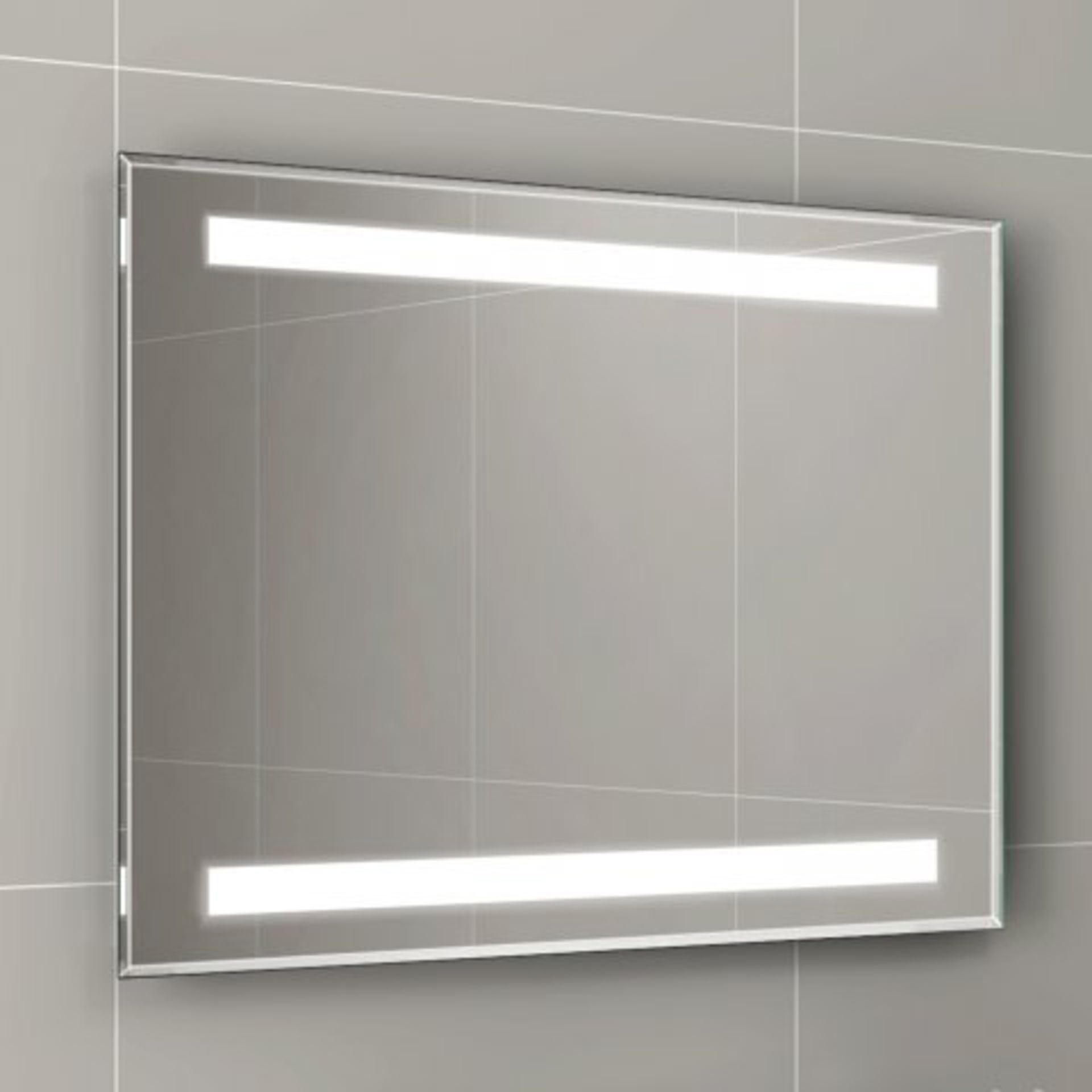 (H131) 600x800mm Omega Illuminated LED Mirror. RRP £349.99. LED Power The LED gives instant - Image 2 of 3