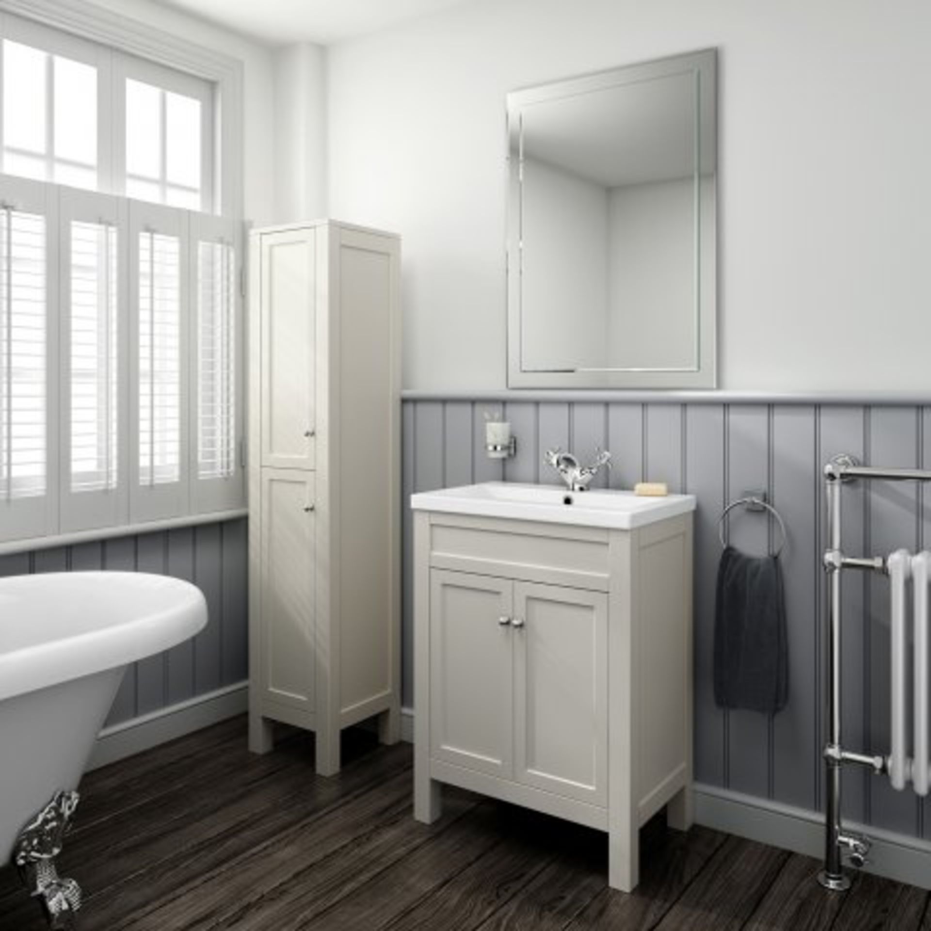 (W66) 650x900mm Bevel Mirror. RRP £199.99. Enjoy reflection perfection with our 650x900 Bevel Mirror - Image 2 of 4