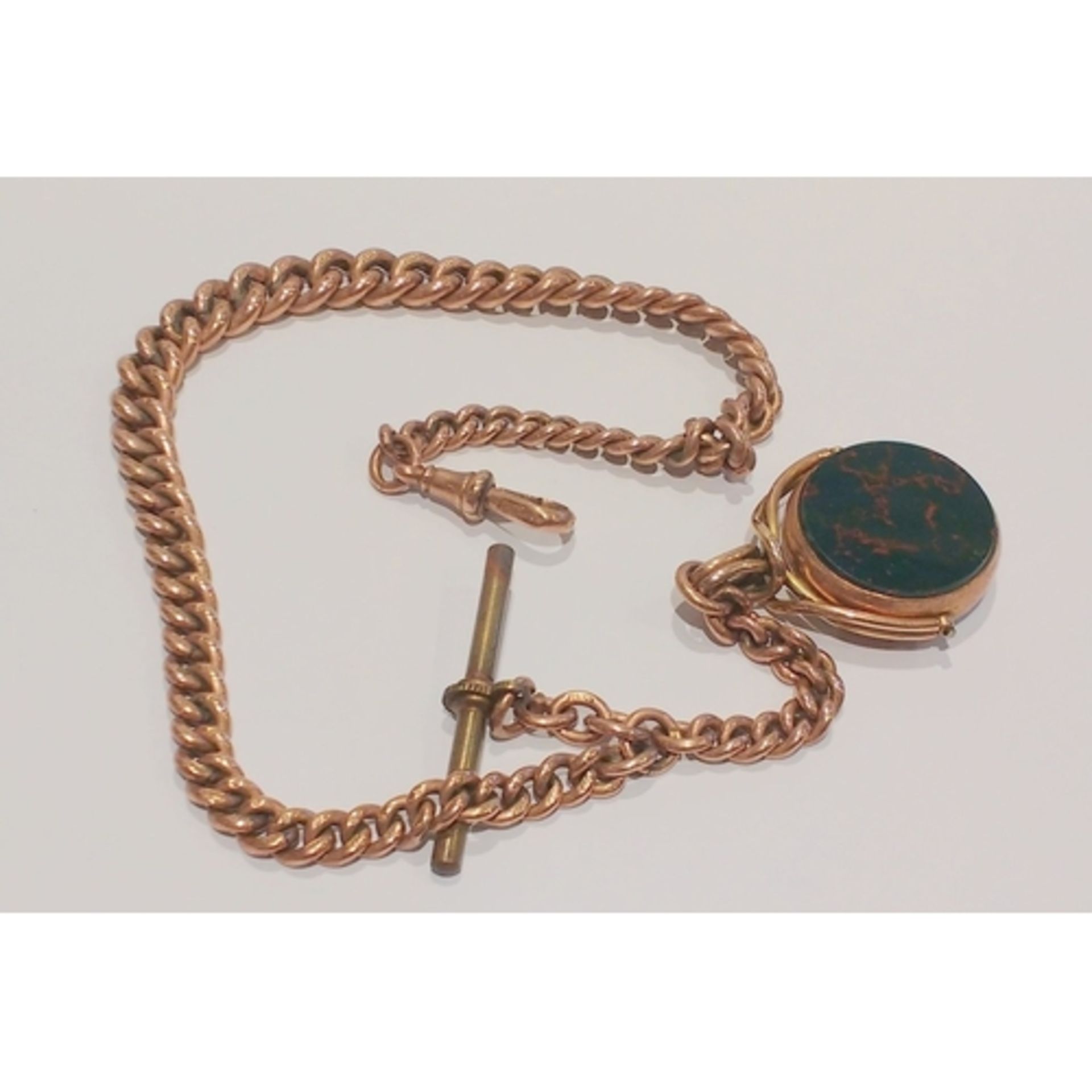 Victorian 9ct Rose Gold Albert Chain