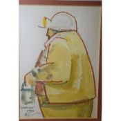 Working Man By Andrew Douglas-Forbes - No Reserve.