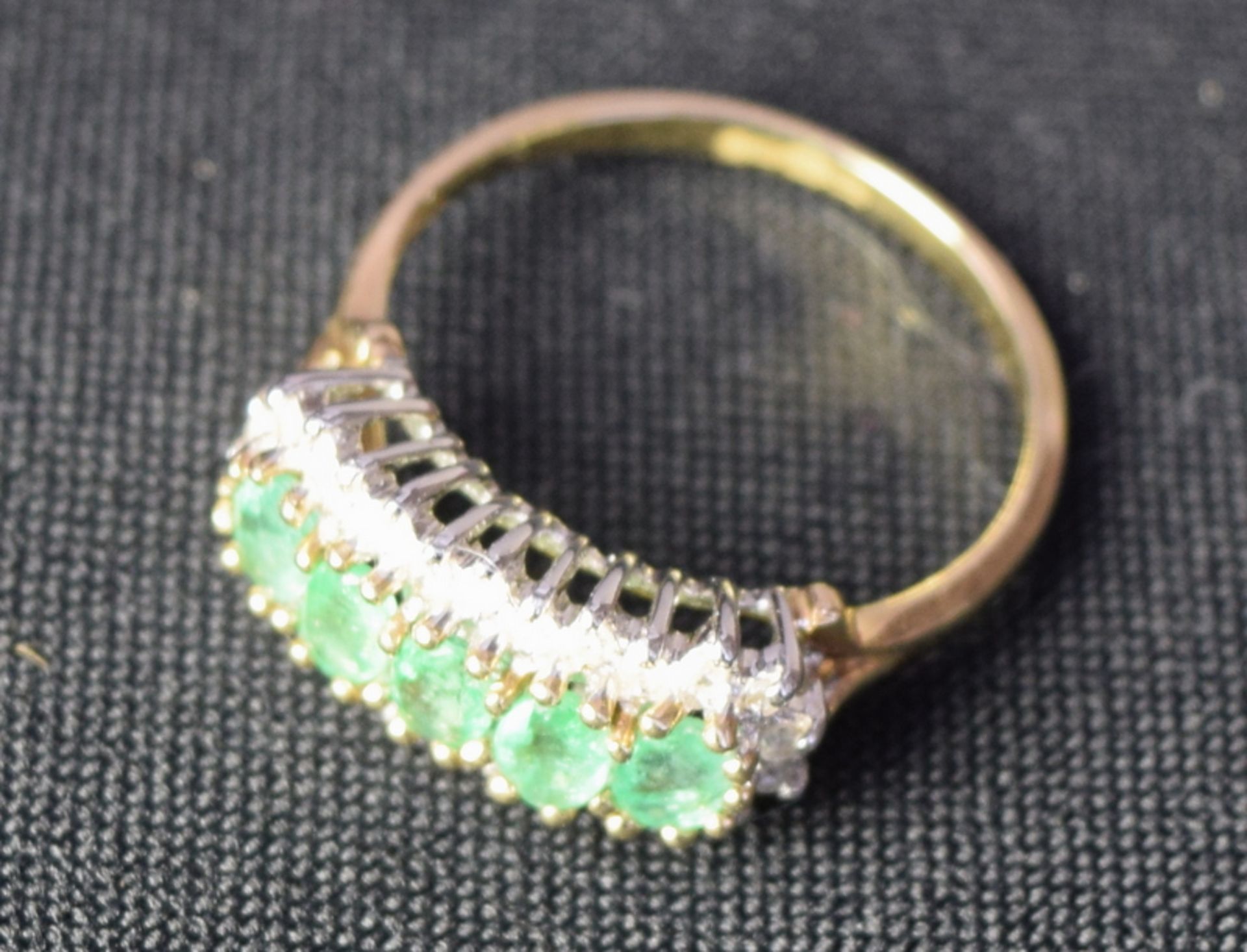 Emerald And Diamond Ring - Image 3 of 4