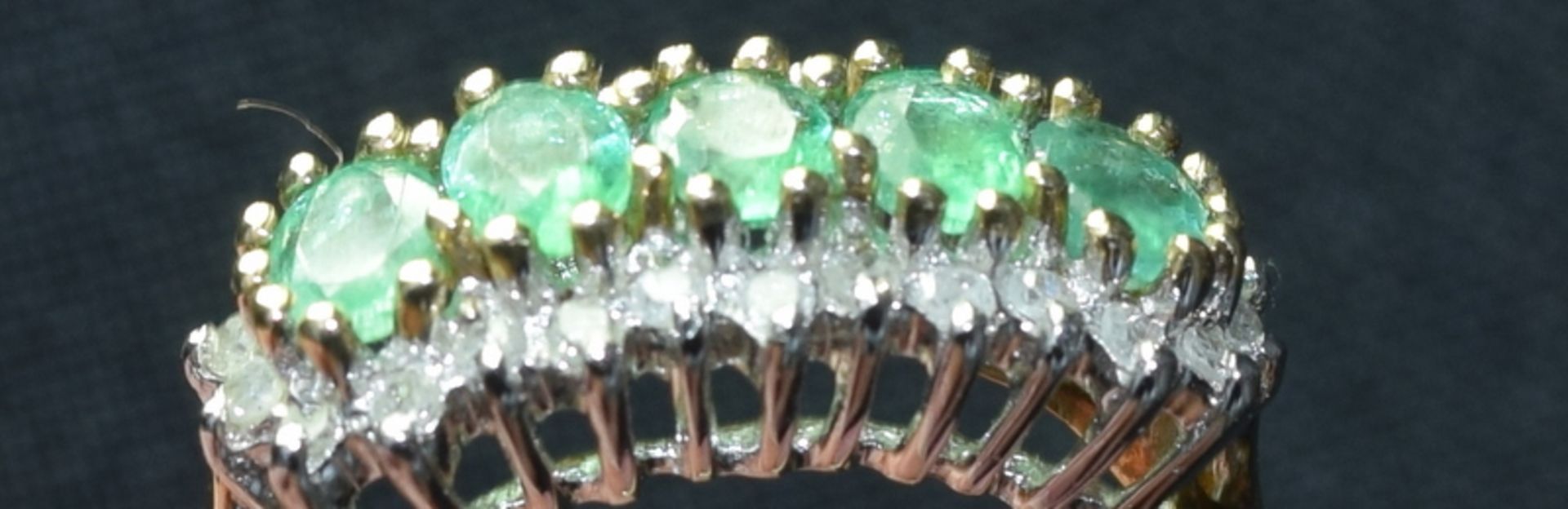 Emerald And Diamond Ring - Image 4 of 4