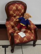 Child's Chesterfield Button-back chair In lovely condition