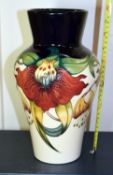Large Limited Edition Moorcroft Anna Lily Vase. No Reserve