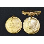 George V Llanelly Coronations Medals 1911