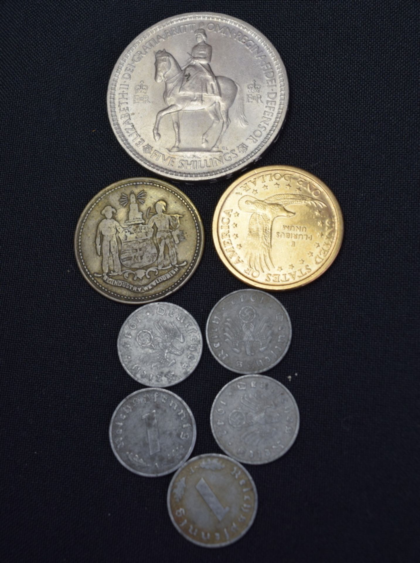 Collection of eight coins - Image 2 of 2