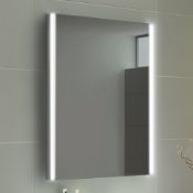 (A147) 500x700mm Lunar LED Mirror - Battery Operated. RRP £249.99. Our ultra-flattering LED