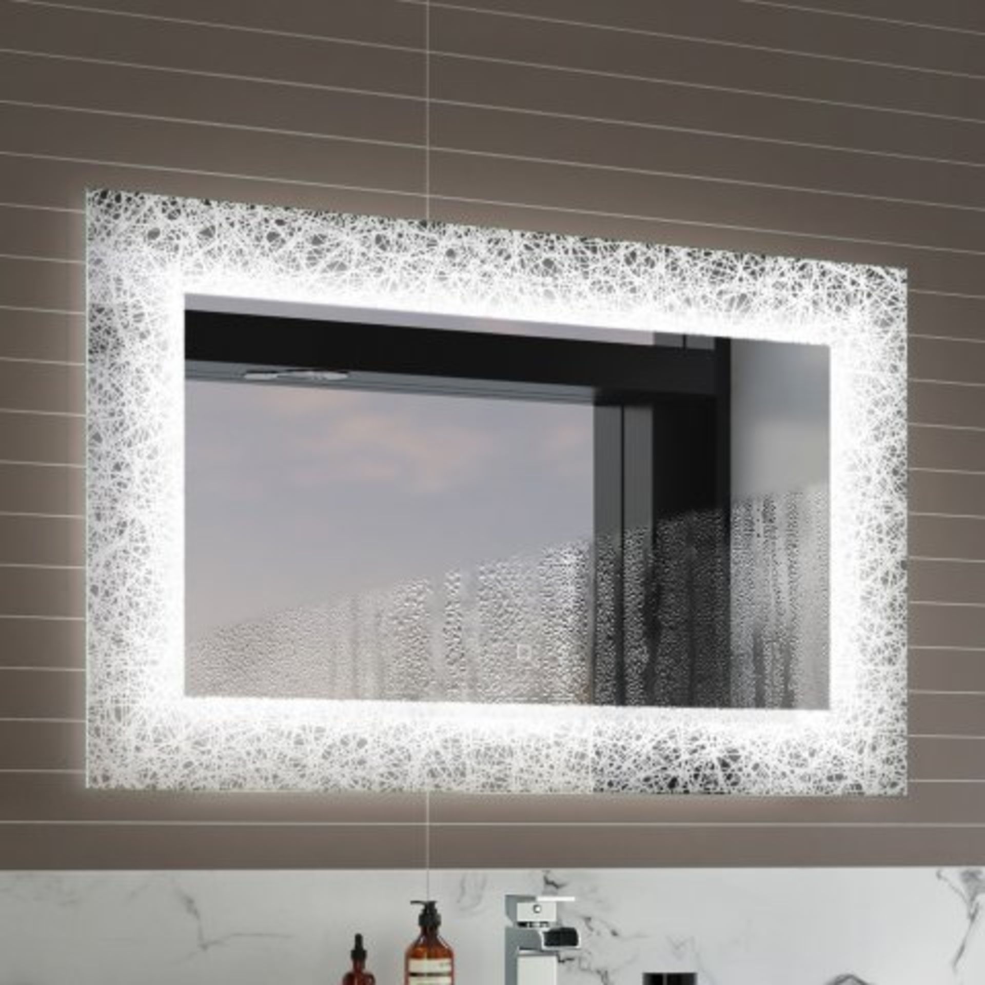 (T202) 600x900mm Galactic Designer Illuminated LED Mirror - Switch Control RRP £349.99 Light up your - Image 3 of 3