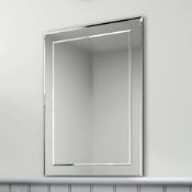 (T205) : 500x700mm Bevel Mirror. RRP £79.99. Enjoy reflection perfection with our 500x700 Bevel