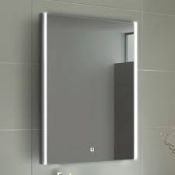 (J126) 700x500mm Lunar Illuminated LED Mirror. RRP £349.99. Energy efficient LED lighting with