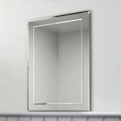 (J125) 500x700mm Bevel Mirror Smooth beveled edge for additional safety and style Supplied fully