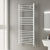(W365) 1200x600mm White Straight Rail Ladder Towel Radiator Offering durability and style, our Polar