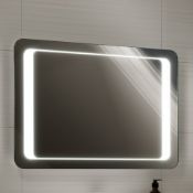 (J12) 700x500mm Quasar Illuminated LED Mirror RRP £349.99 This illuminated bathroom mirror is a part