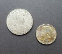 Collectables Coins Marira Theresia Thaler & Kennedy Silver Half Dollar
