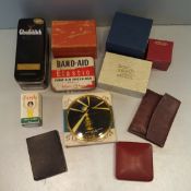 Parcel of Vintage Boxes Tin & Compact