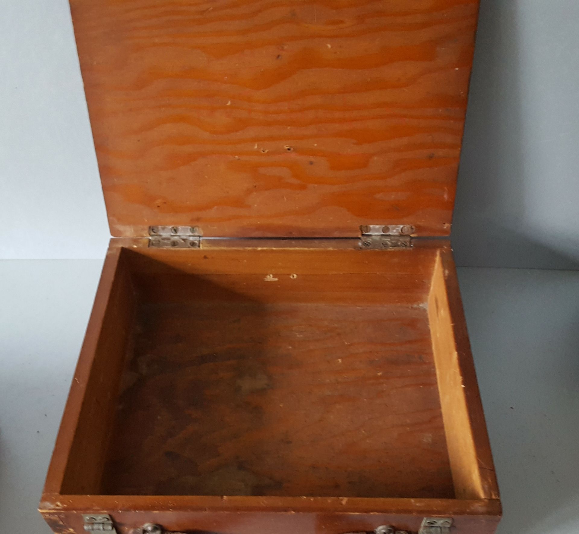 Antique Vintage Retro 4 x Wooden Boxes - Image 5 of 5