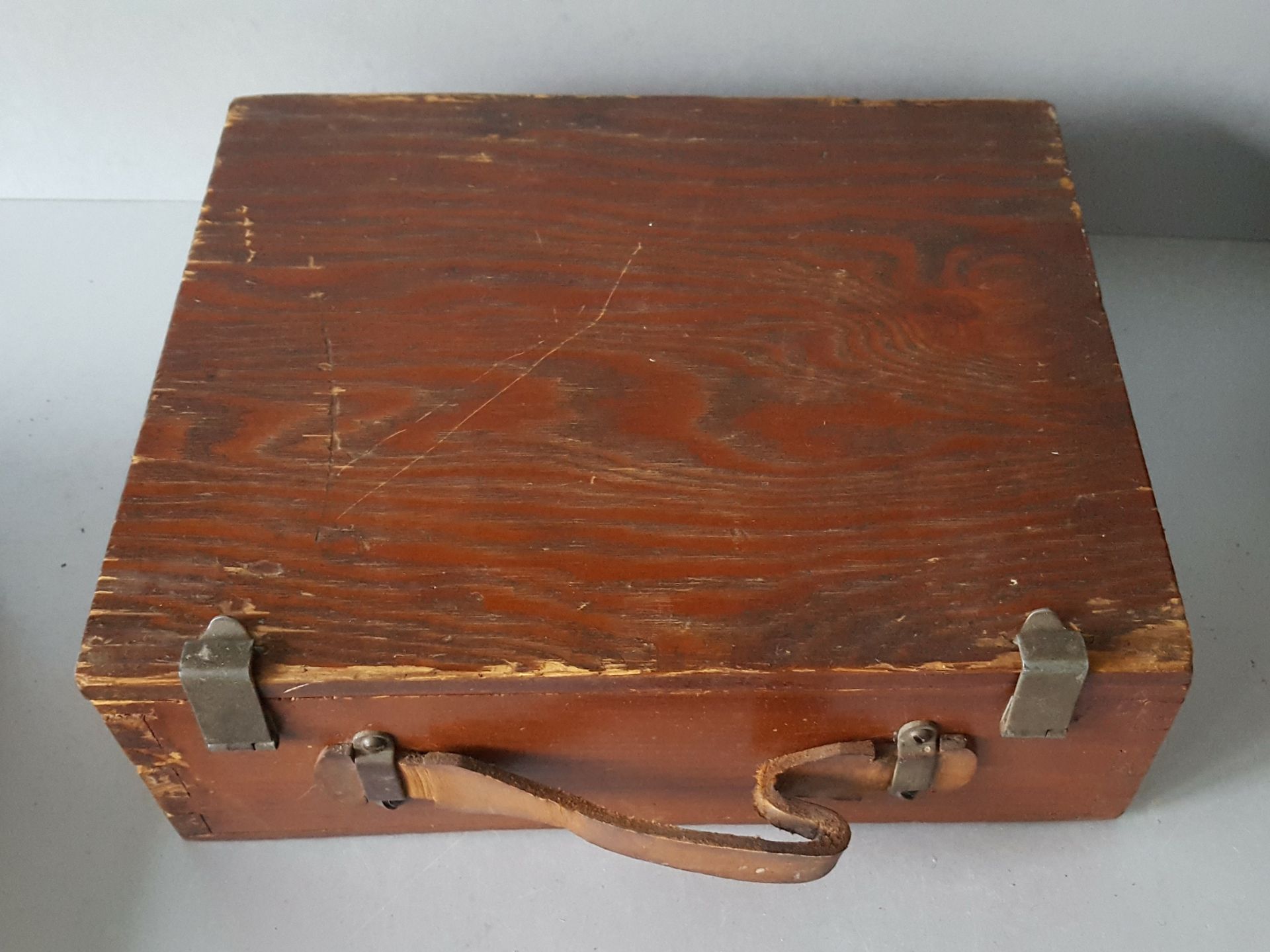 Antique Vintage Retro 4 x Wooden Boxes - Image 4 of 5