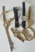 Vintage Retro 7 x Ladies Watches Includes Seiko Trafalgar Delvina NO RESERVE