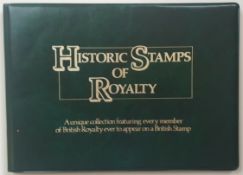 Vintage Historic Stamps Of Royalty Album c1970's NO RESERVE