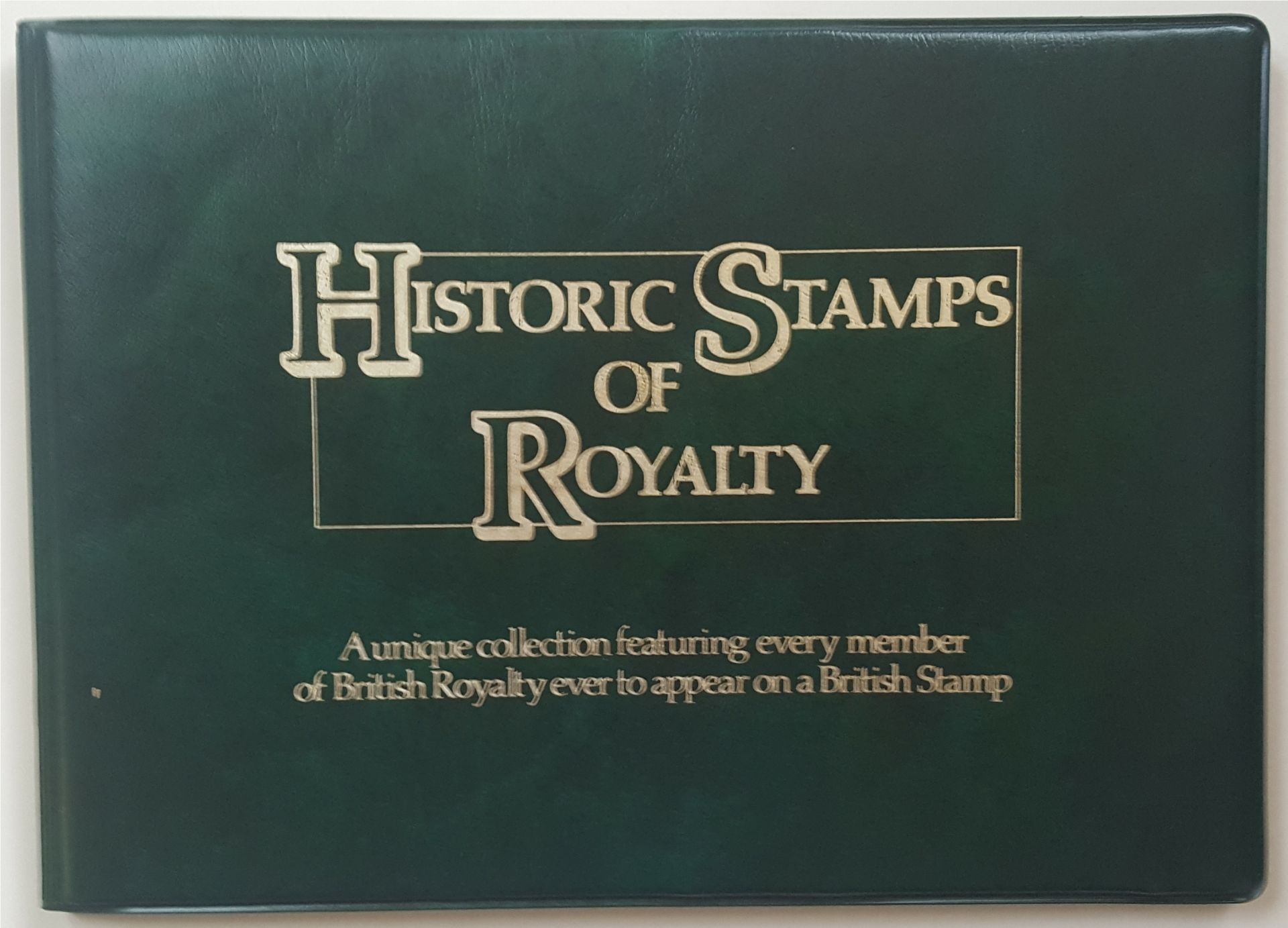 Vintage Historic Stamps Of Royalty Album c1970's NO RESERVE