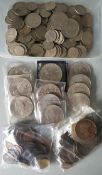 Vintage Collectable Coins Assorted British Coins Victorian to Elizabeth II approx 1.5kg in weight