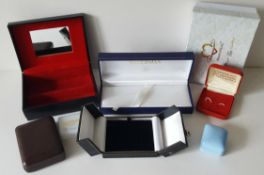 Vintage Retro Jewellery Boxes & Pen Box