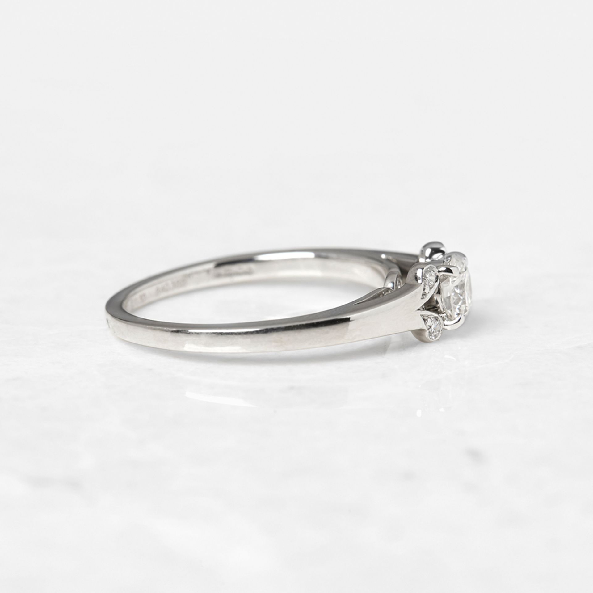 Cartier Platinum 0.32ct Diamond Ballerine Engagement Ring - Image 2 of 8