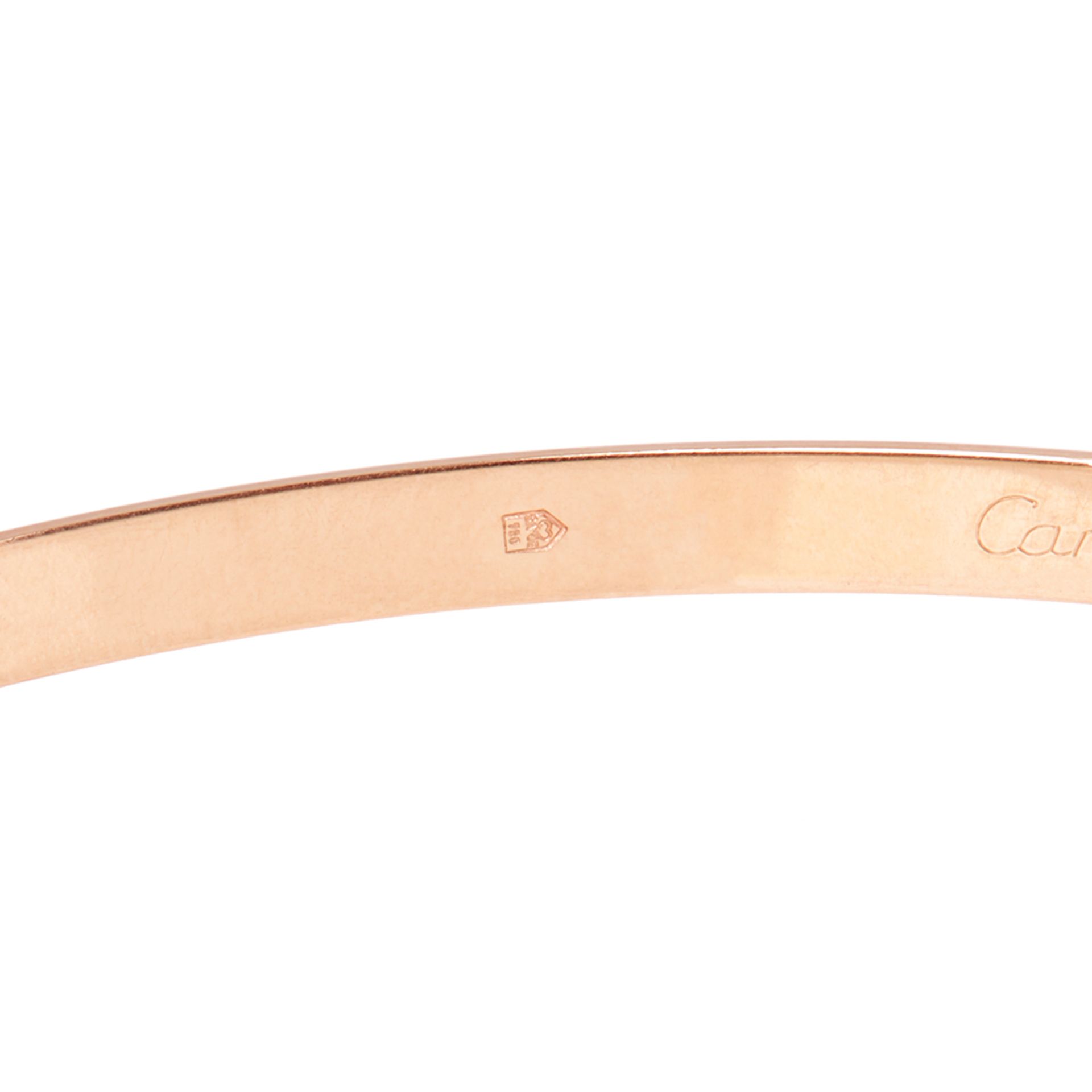 Cartier 18k Yellow, White & Rose Gold Trinity Bracelet - Image 8 of 10