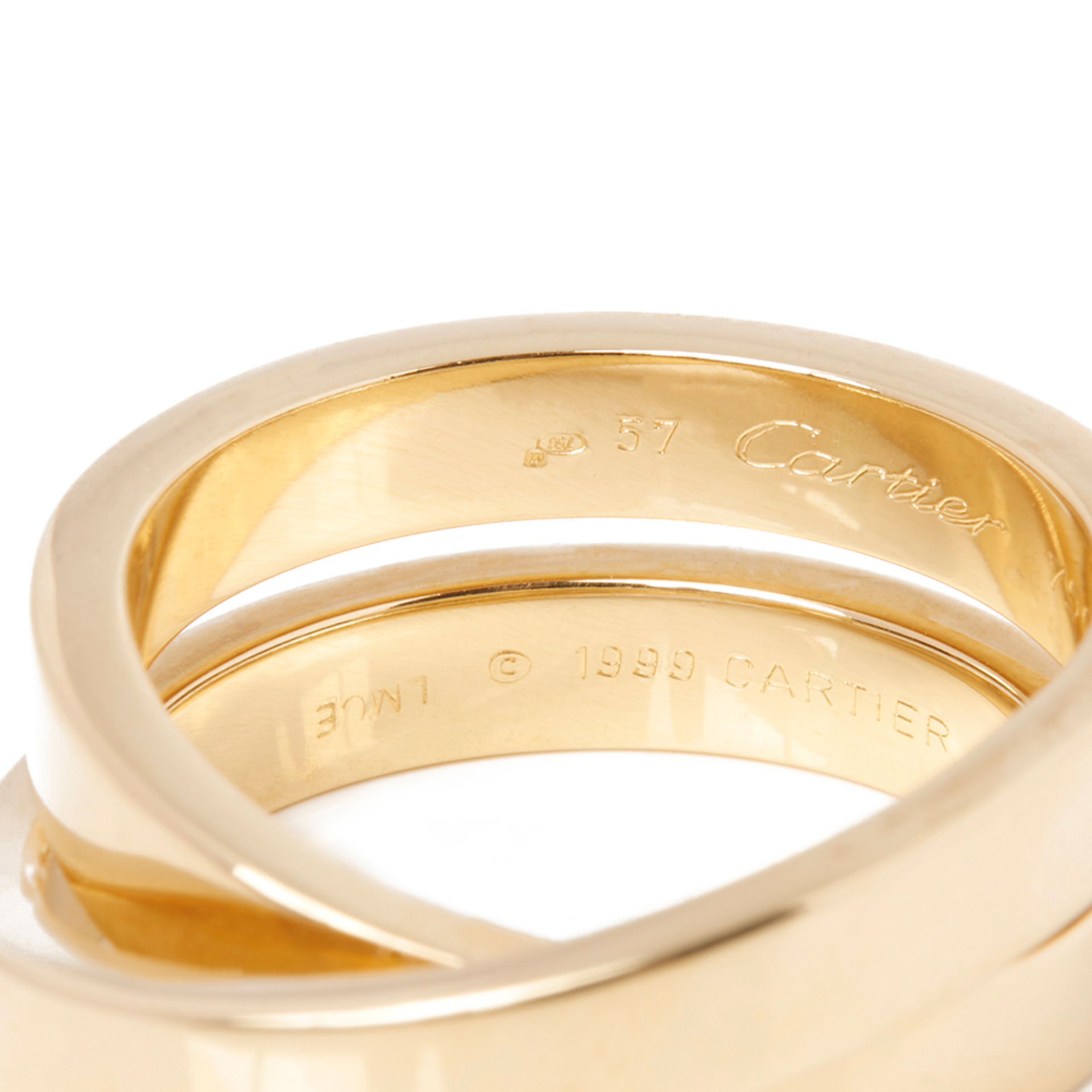 Cartier 18k Yellow Gold Paris Nouvelle Vague Ring - Image 8 of 8