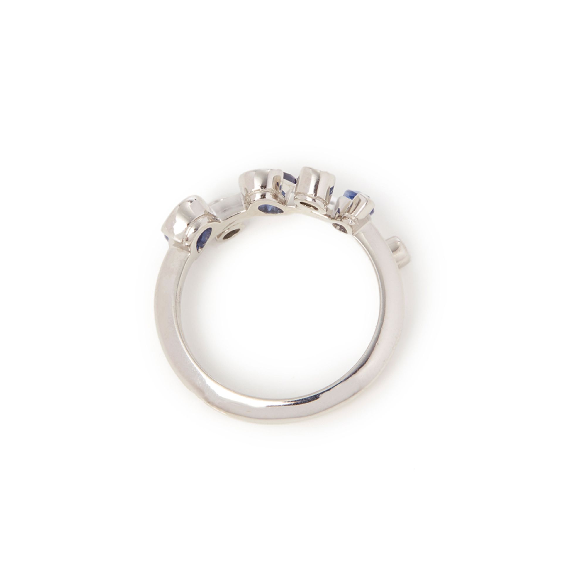 Cartier Platinum Sapphire & Diamond Meli Melo Ring - Image 5 of 9