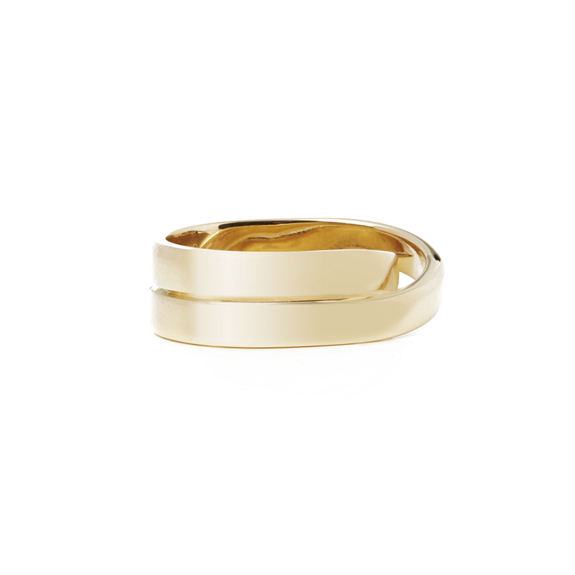 Cartier 18k Yellow Gold Paris Nouvelle Vague Ring Size R - Image 3 of 7