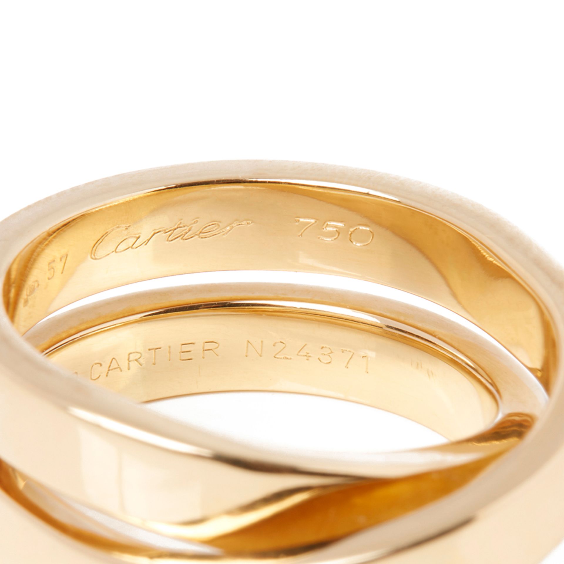 Cartier 18k Yellow Gold Paris Nouvelle Vague Ring - Image 7 of 8