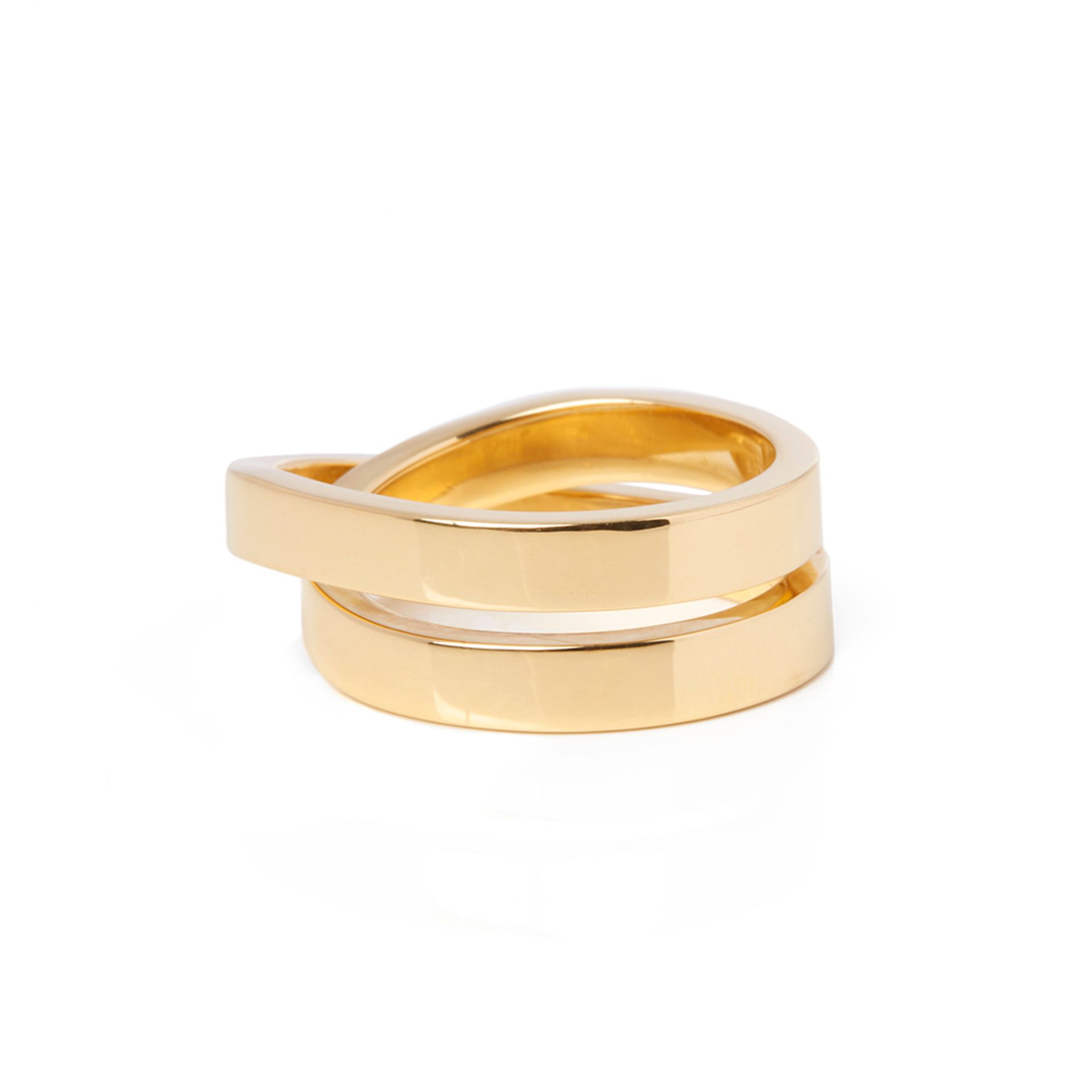 Cartier 18k Yellow Gold Paris Nouvelle Vague Ring - Image 3 of 8