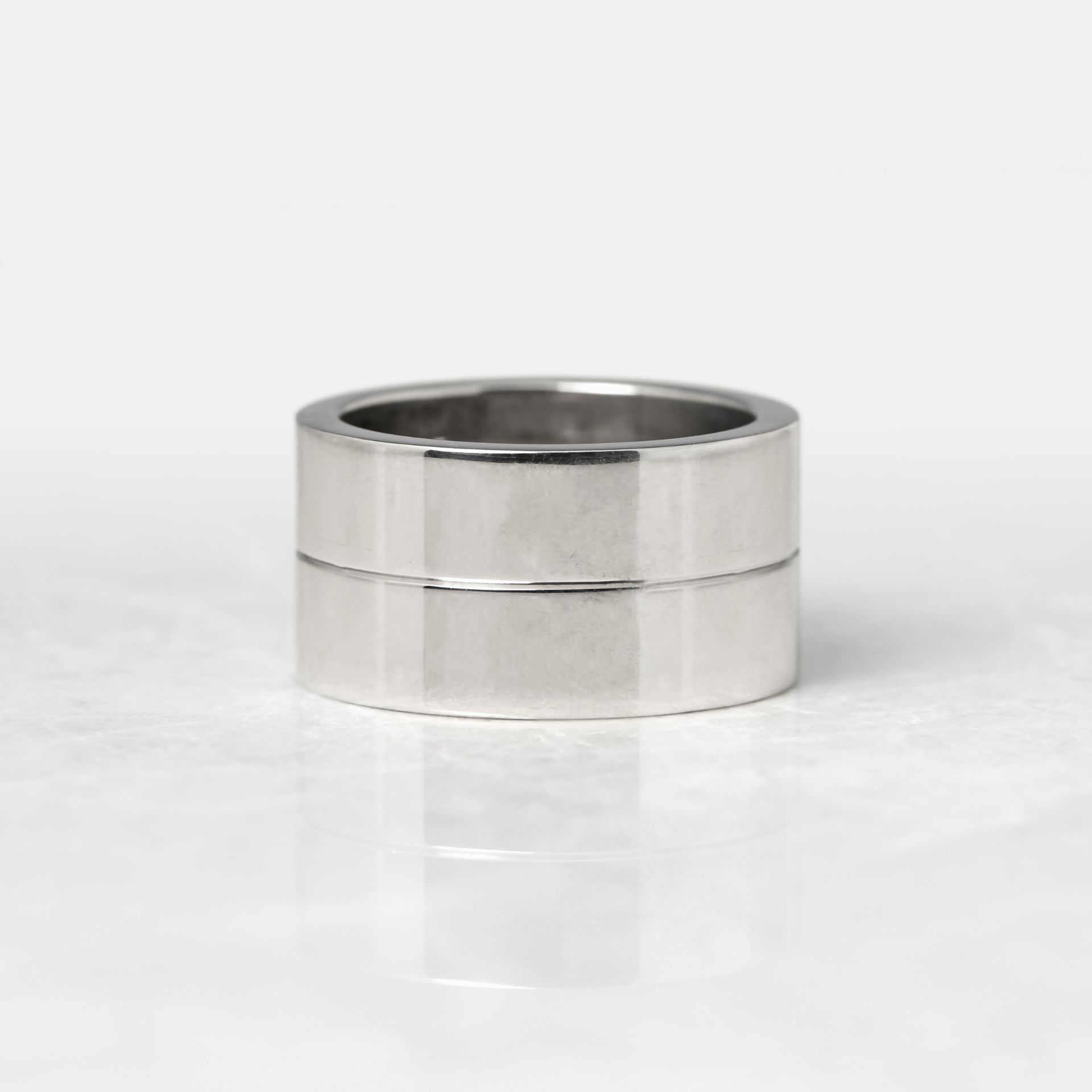 Cartier 18k White Gold High Love Ring - Image 3 of 7