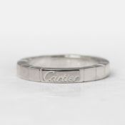 Cartier 18k White Gold Lanieres Ring