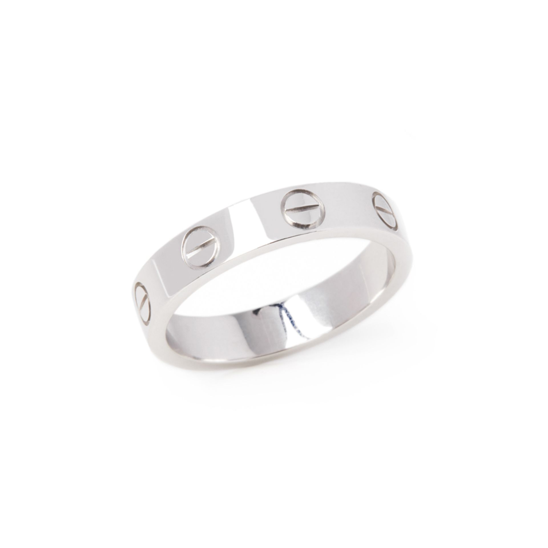 Cartier 18k White Gold Mini Love Ring