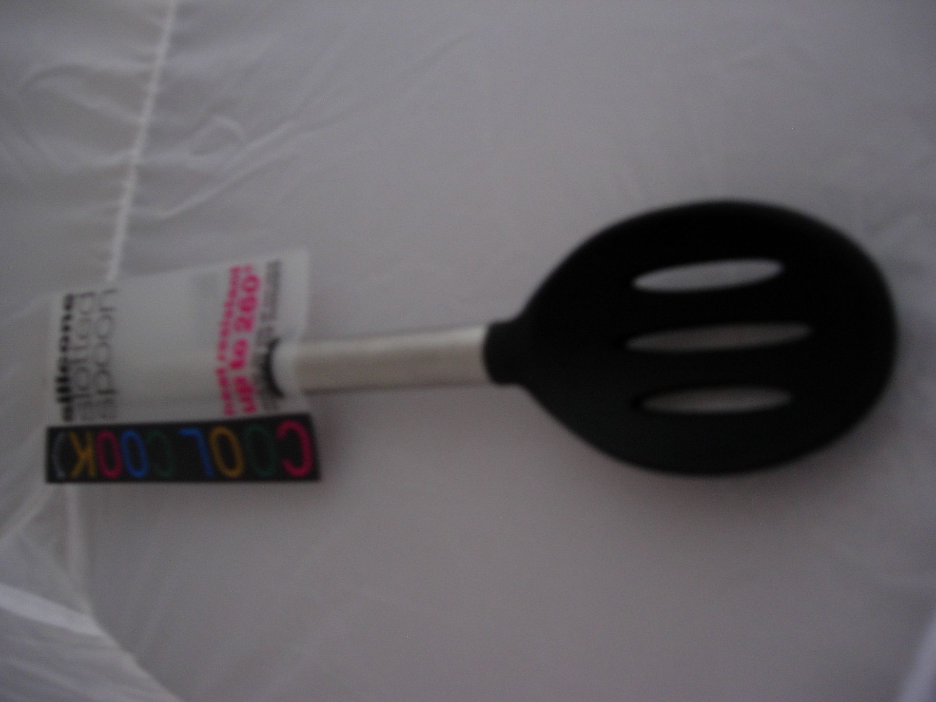2Pks Of 6 Cool Cook Silicone Slotted Spoon - Bild 5 aus 5