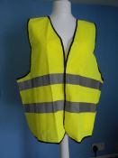 9 X Halfords Universal Fit High Visibility Waist Coats