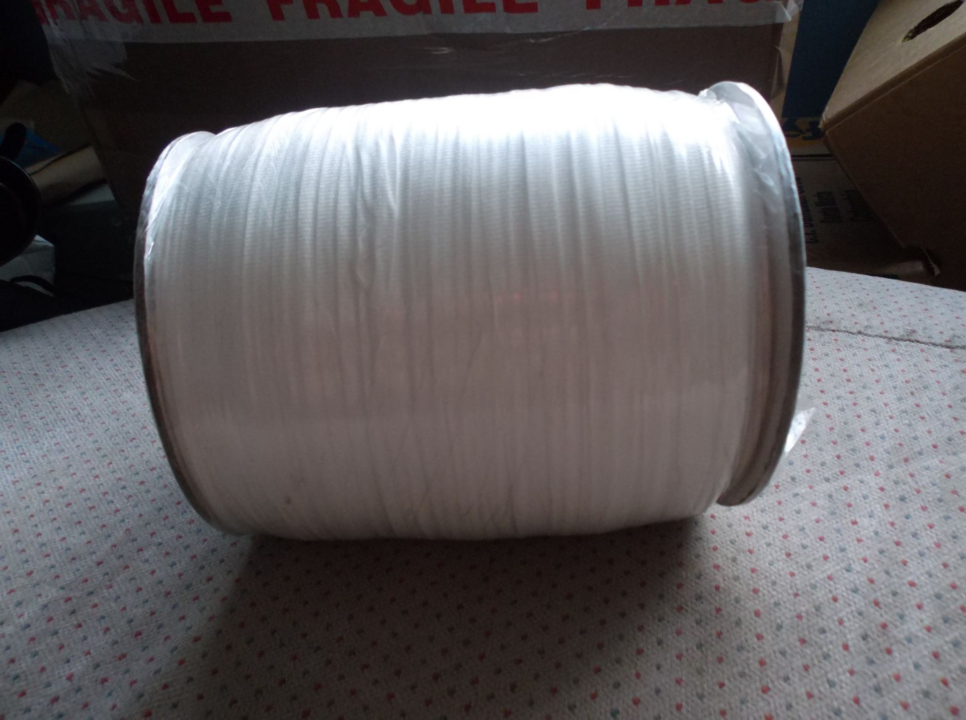 10 Reels Of White Stay Tape 914 Mtr X 6 Mm