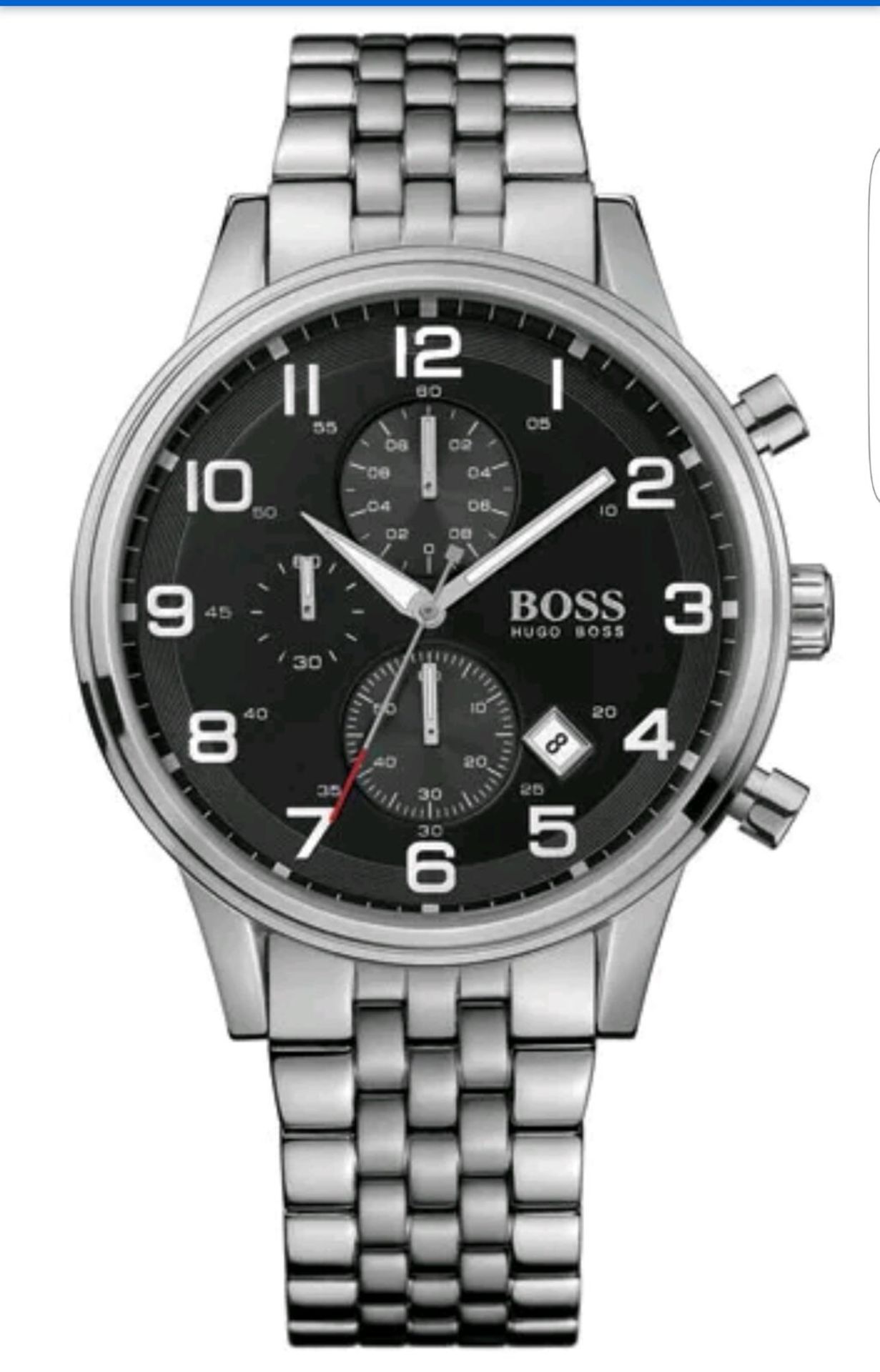 BRAND NEW HUGO BOSS 1512446, COMPLETE WITH ORIGINAL BOX AND MANUAL