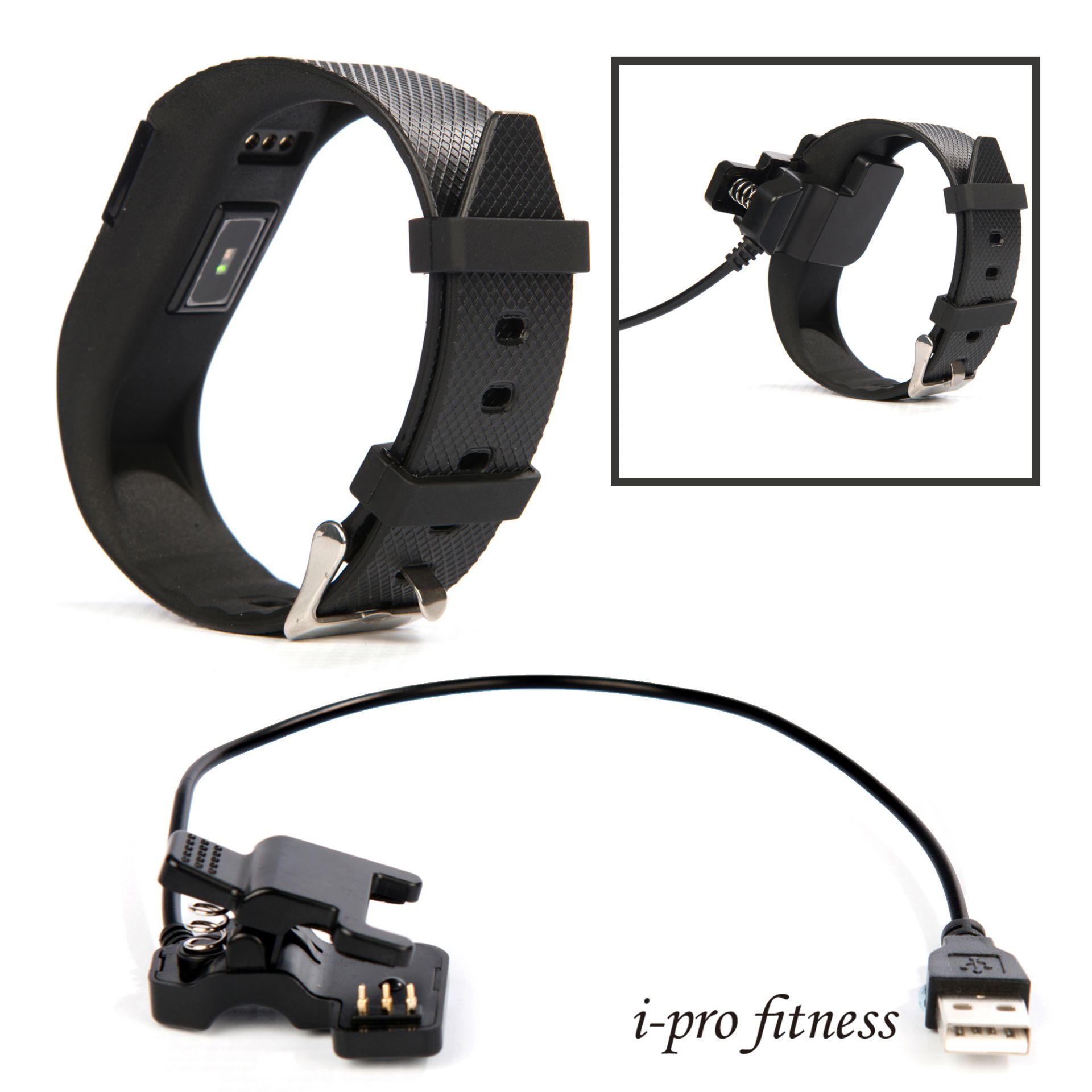 10x Fitness Tracker i-pro fitness, Bluetooth 4.0 Sports Smart Bracelet, Heart Rate Monitor - Bild 6 aus 8