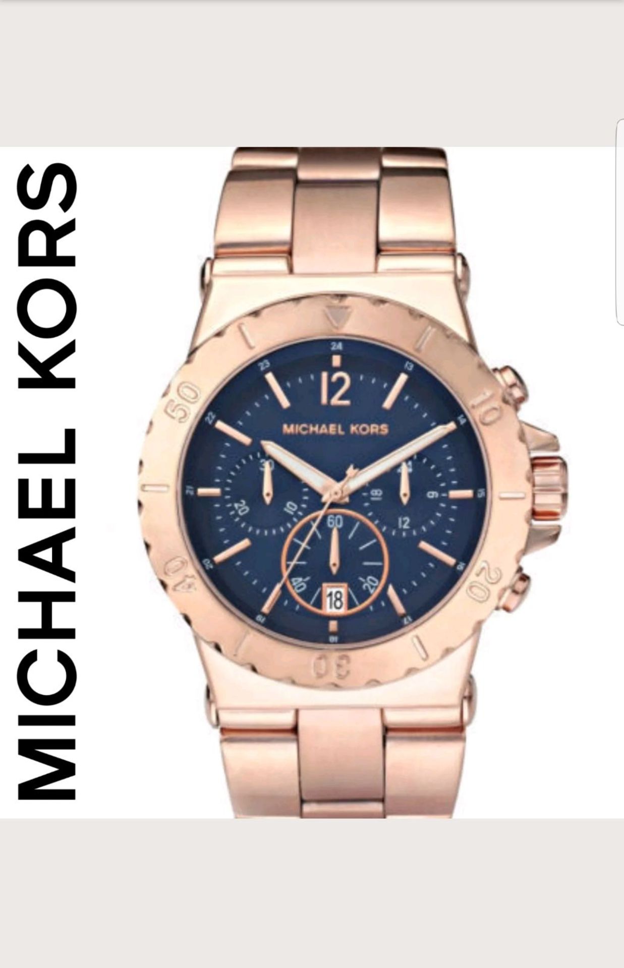 BRAND NEW LADIES MICHAEL KORS MK5410, COMPLETE WITH ORIGINAL PACKAGING AND MANUAL - Image 2 of 2