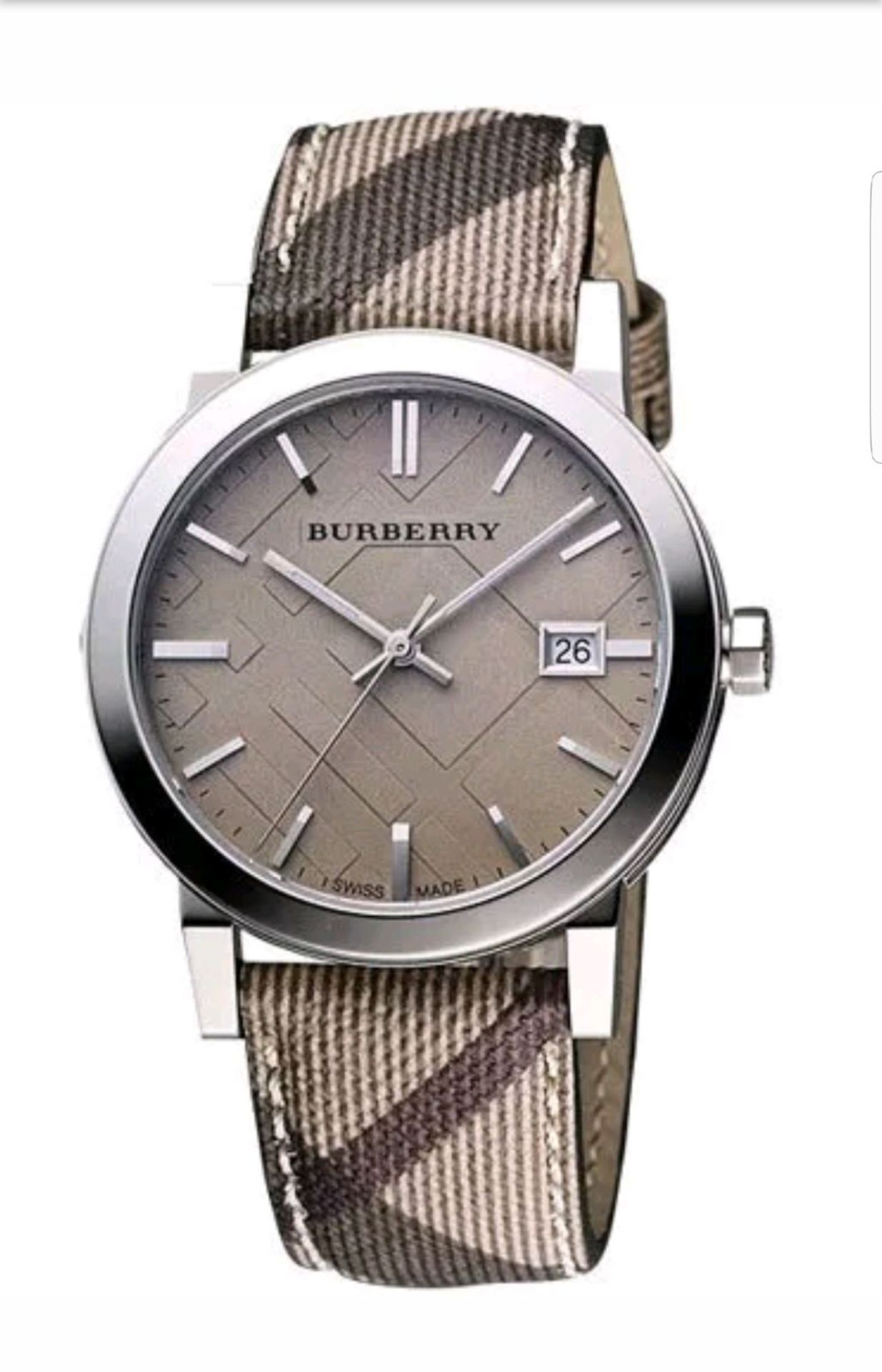 BRAND NEW LADIES BURBERRY WATCH BU9118, COMPLETE WITH ORIGINAL BOX AND MANUAL