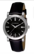BRAND NEW GENTS BURBERRY WATCH BU1354, COMPLETE WITH ORIGINAL BOX AND MANUAL
