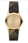 BRAND NEW LADIES BURBERRY WATCH BU1875, COMPLETE WITH ORIGINAL BOX AND MANUAL